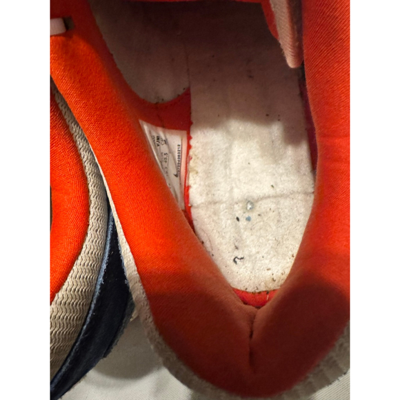 Nike Air Max 1 Blue White Orange Sneakers Men's Size 13 - Picture 6 of 8